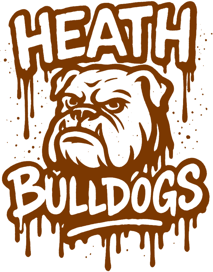 Heath Bulldogs Brown Drip