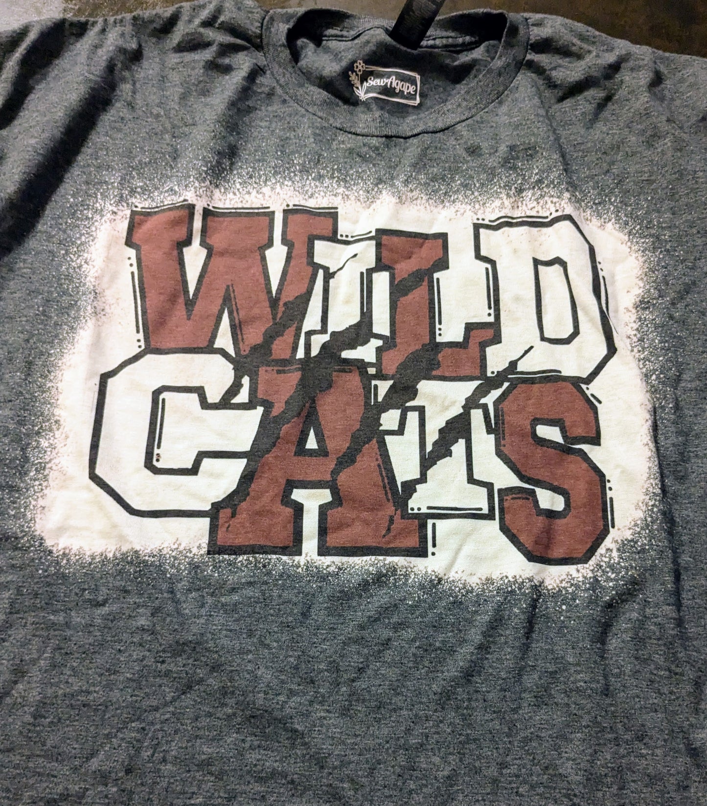 Wild Cats Bleached T-Shirt