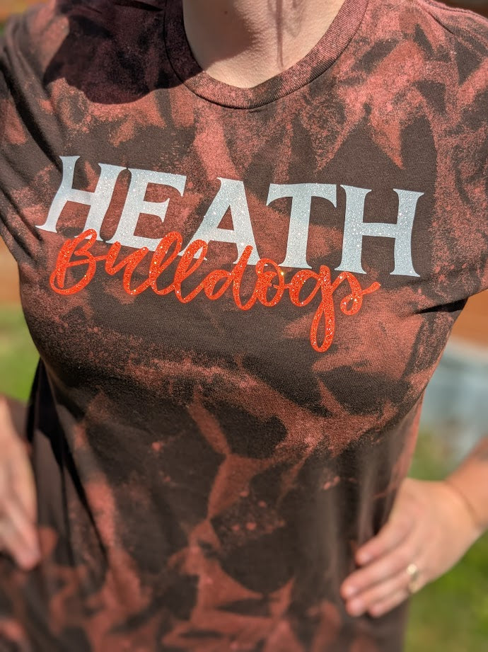 Heath Bulldogs Glitter