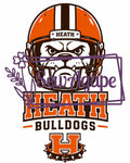 Heath Bulldogs Football NEW DESIGN