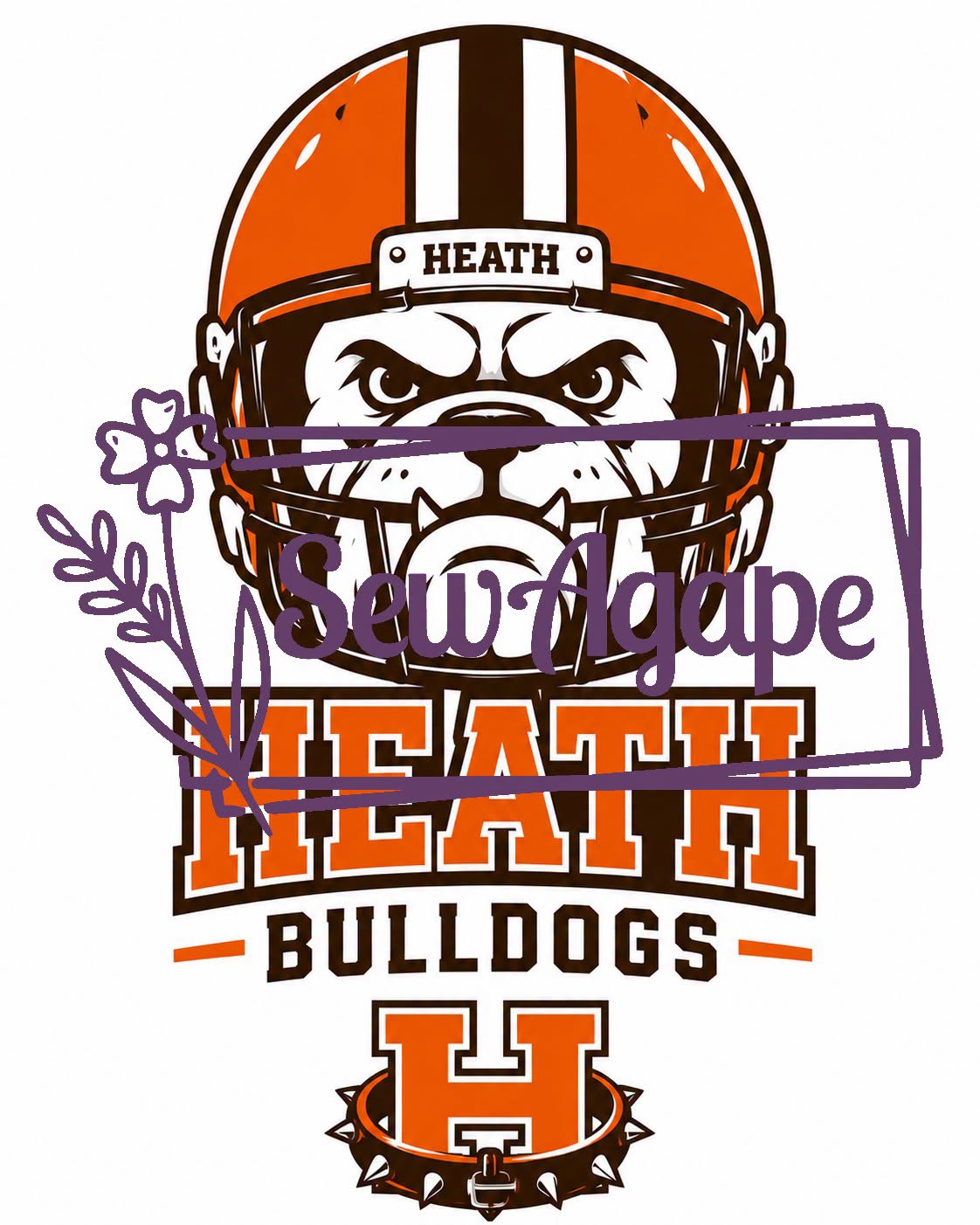 Heath Bulldogs Football NEW DESIGN