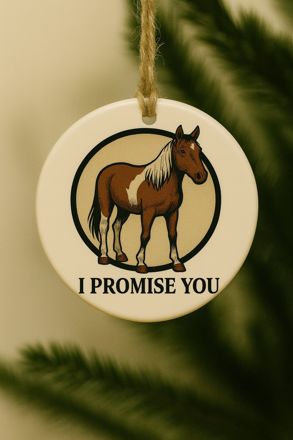 "I PROMISE YOU"- JUNI- ORNAMENT