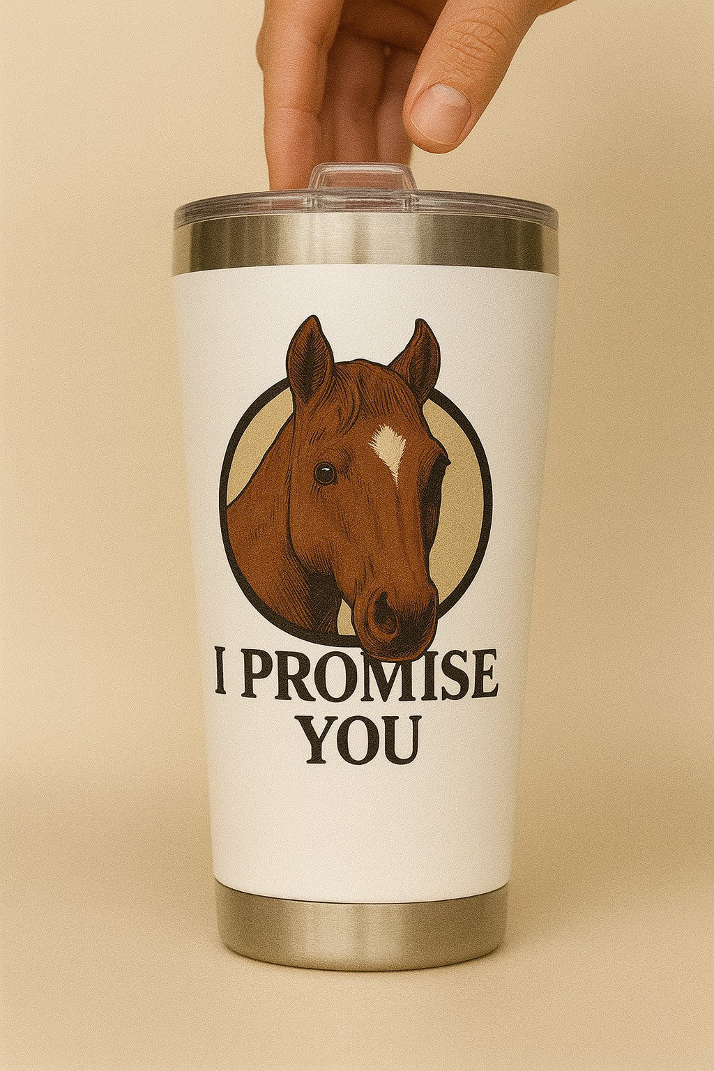 "I PROMISE YOU"-ROE- TUMBLER 20 OZ