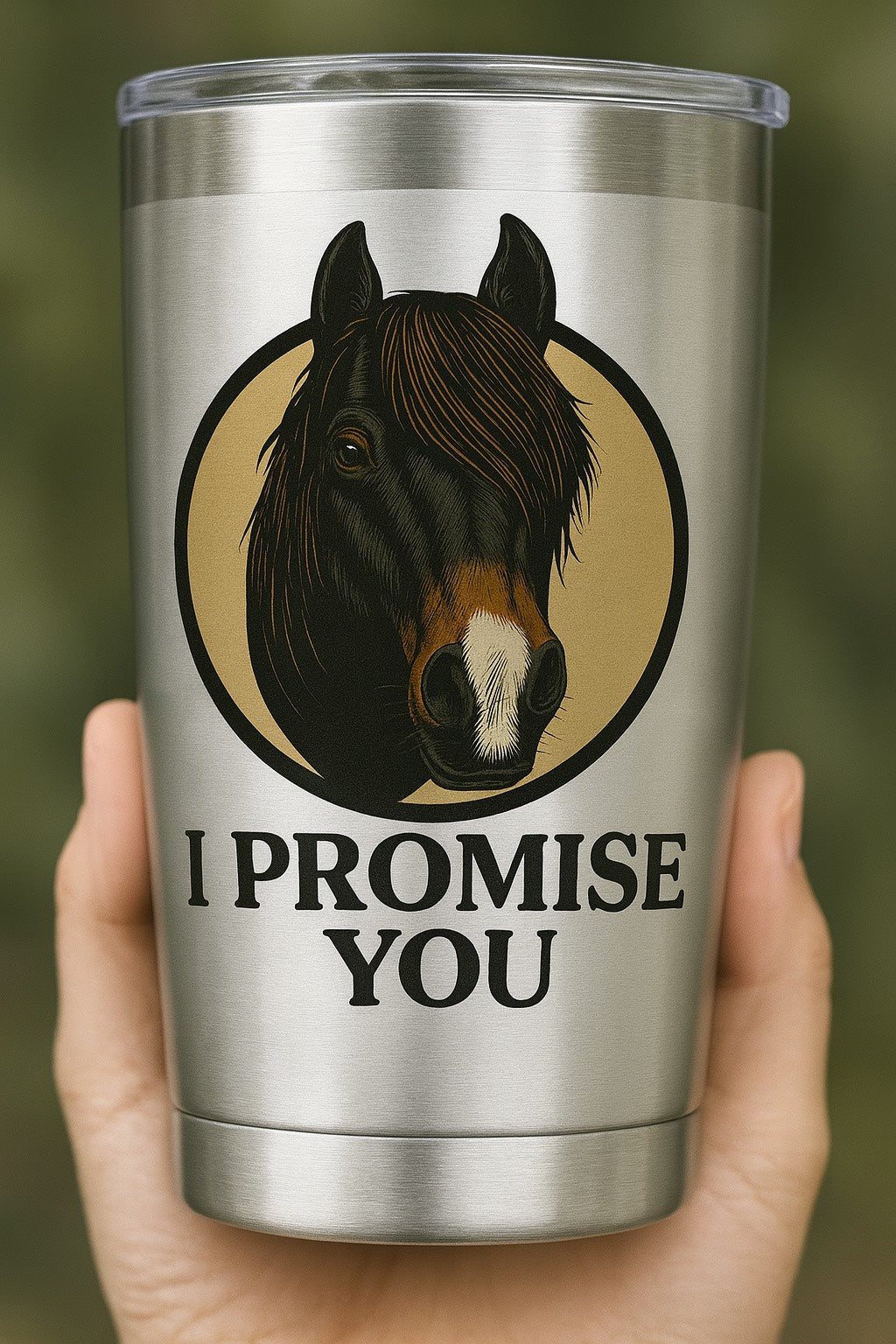 "I PROMISE YOU"-CHANCE- TUMBLER 20 OZ