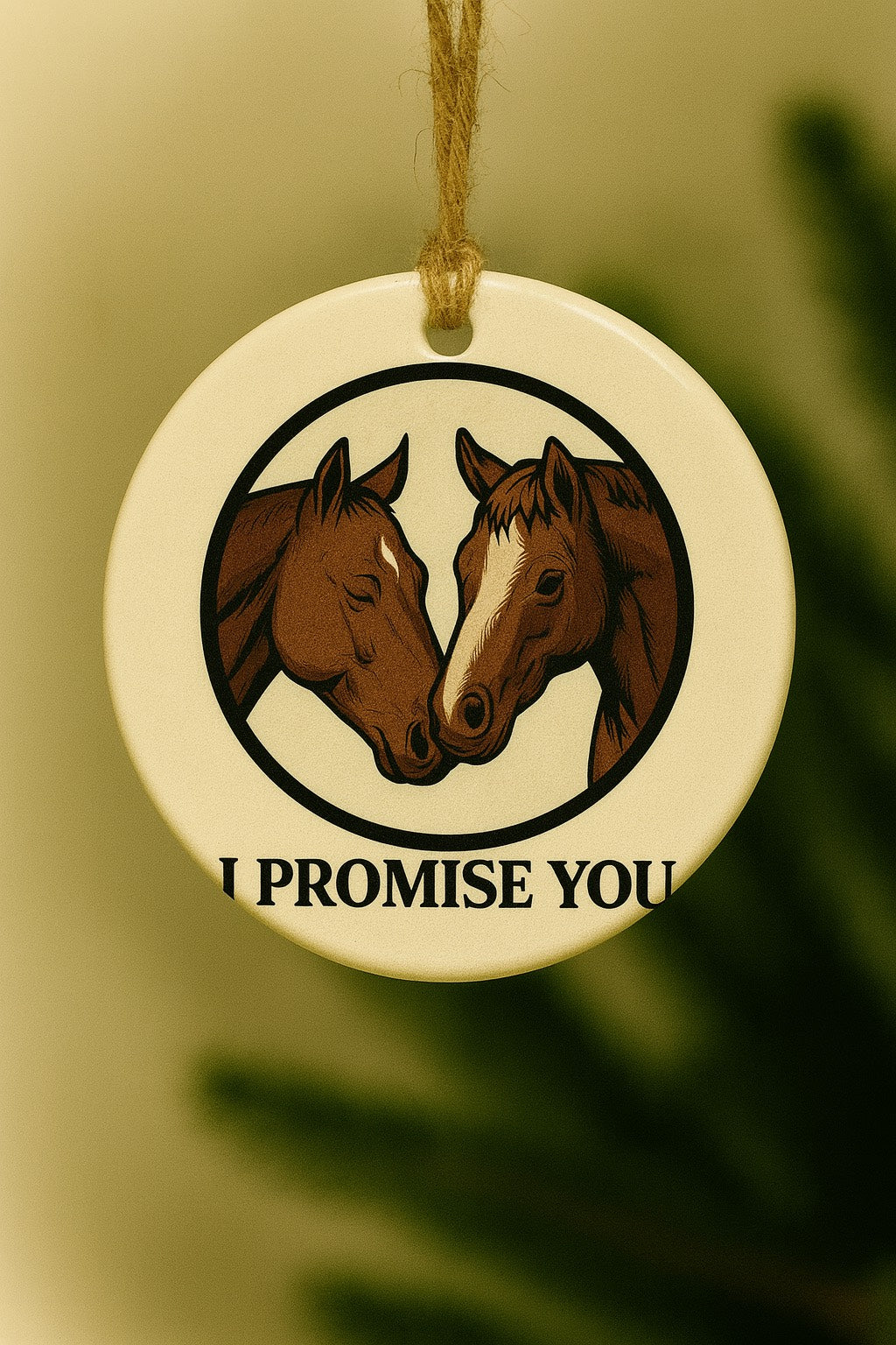 "I PROMISE YOU"- ROE AND LAYLA- ORNAMENT