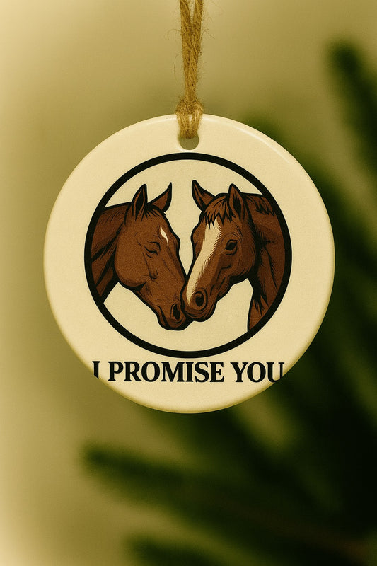 "I PROMISE YOU"- ROE AND LAYLA- ORNAMENT