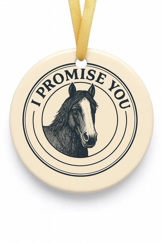 "I PROMISE YOU"- SAPHIRA- ORNAMENT
