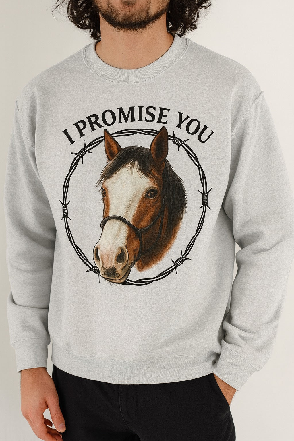 "I PROMISE YOU"- CLYDE- SWEATSHIRT