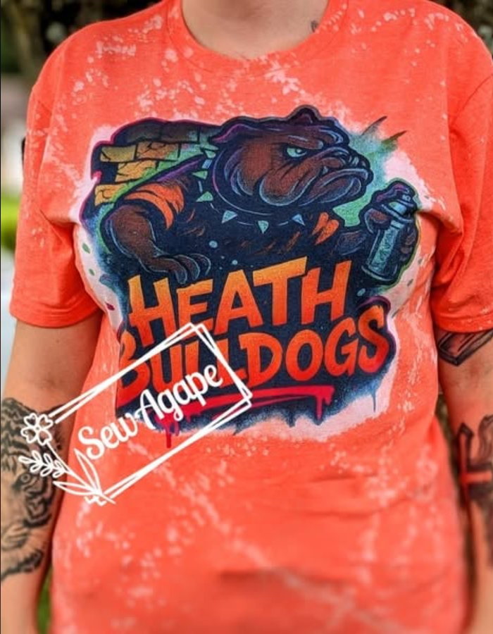 Heath Bulldog Spray Paint