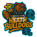Bulldog Football Hoodie