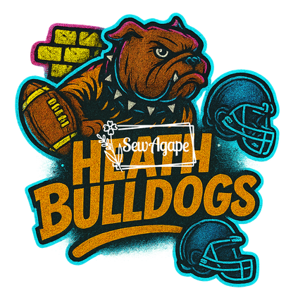 Bulldog Football Hoodie