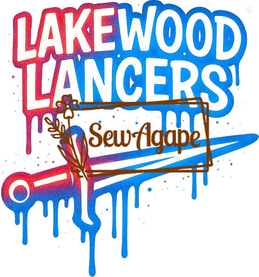Lakewood Lancers "Show your Spirit" T-Shirt (Adult Sizes)