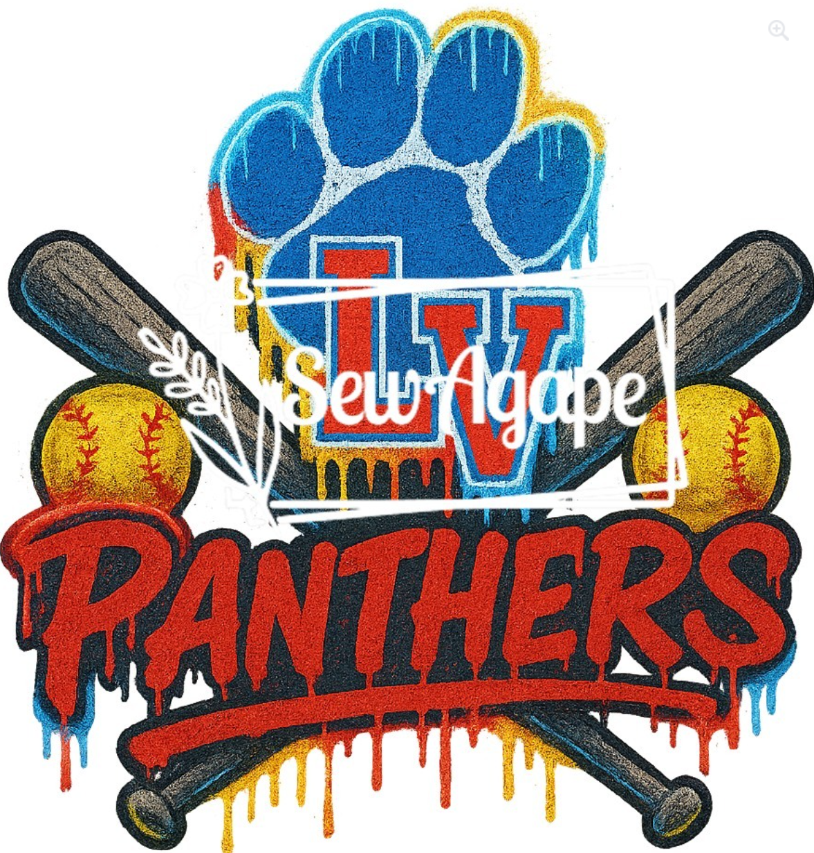 Licking Valley Baseball/Softball T-Shirt (Youth Sizes)