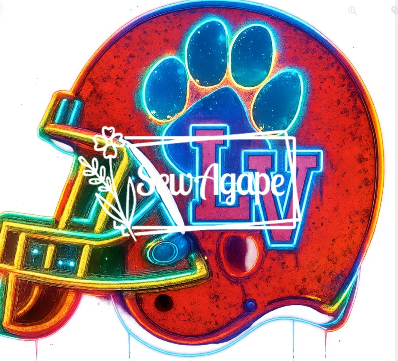 Licking Valley Football T-Shirt (Youth Sizes)