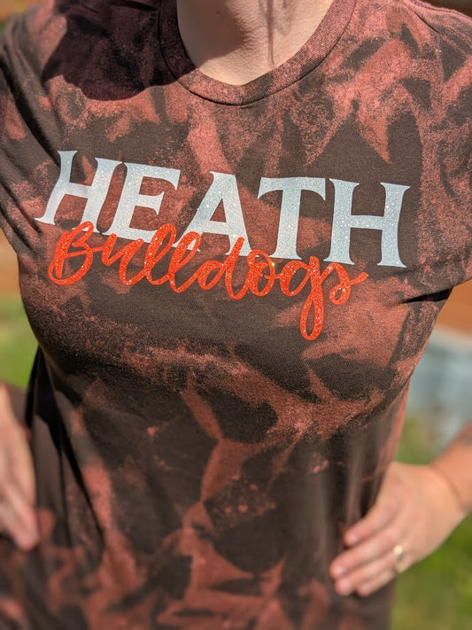 Heath Bulldogs Glitter