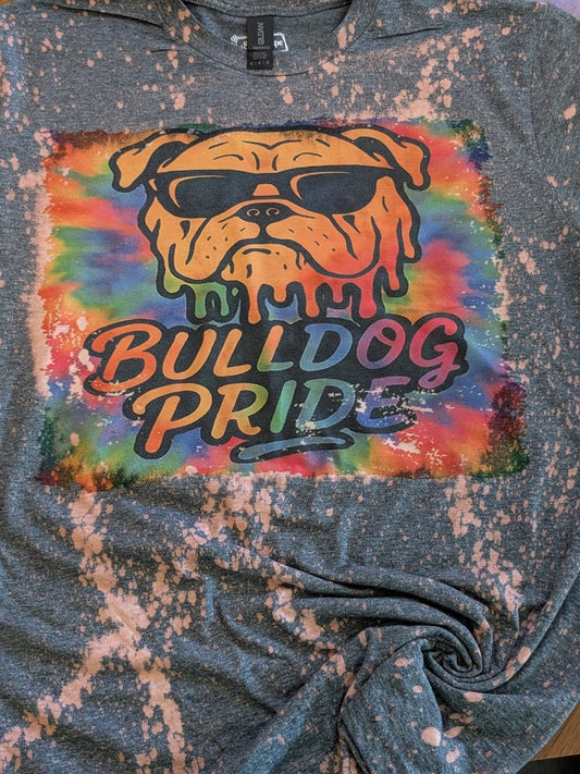 Bulldog Pride : Tie Dye