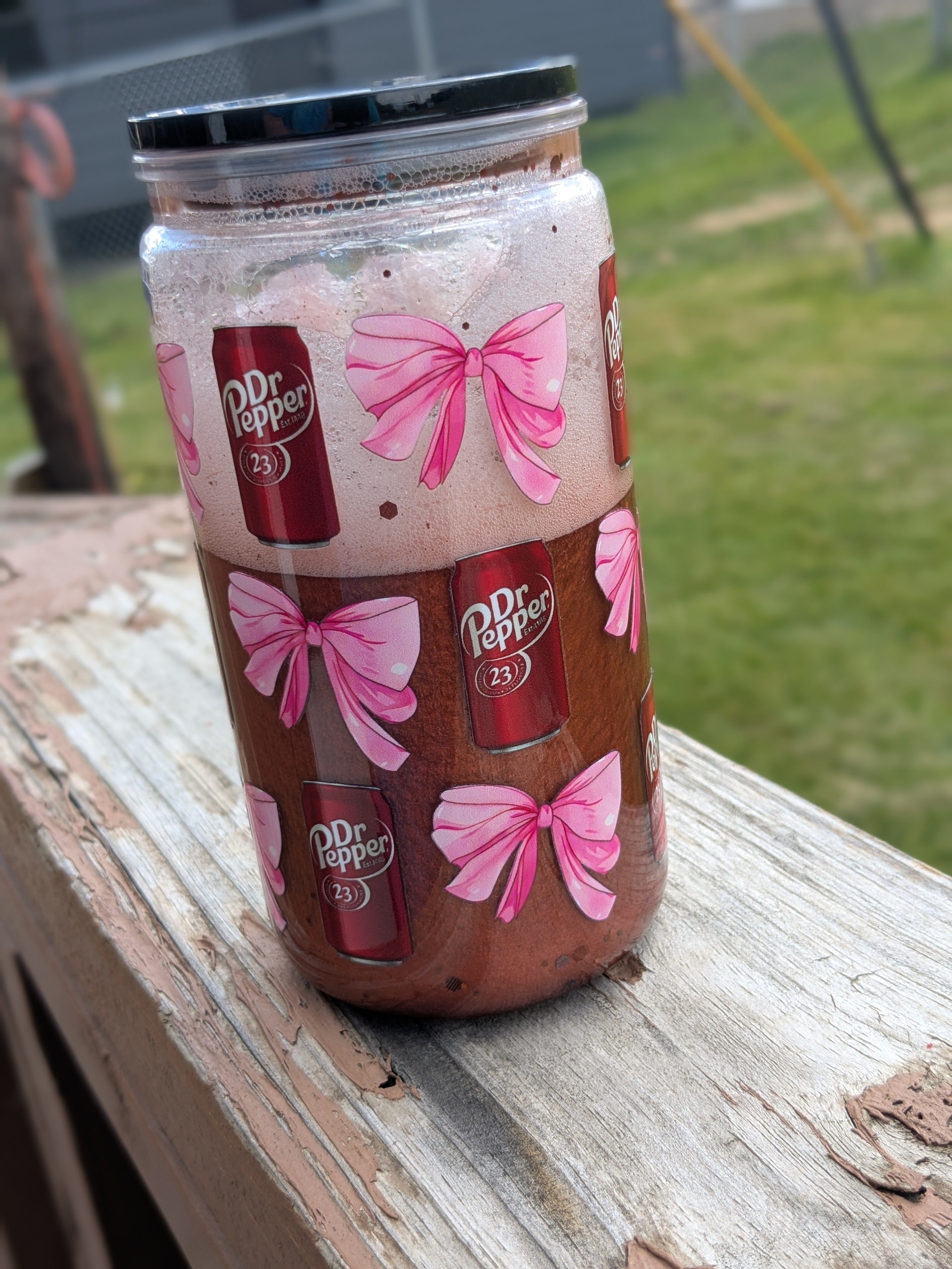Soda Snow Globe Tumbler