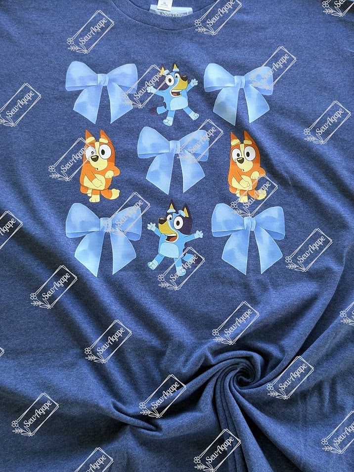 Bluey and Bows Tshirt