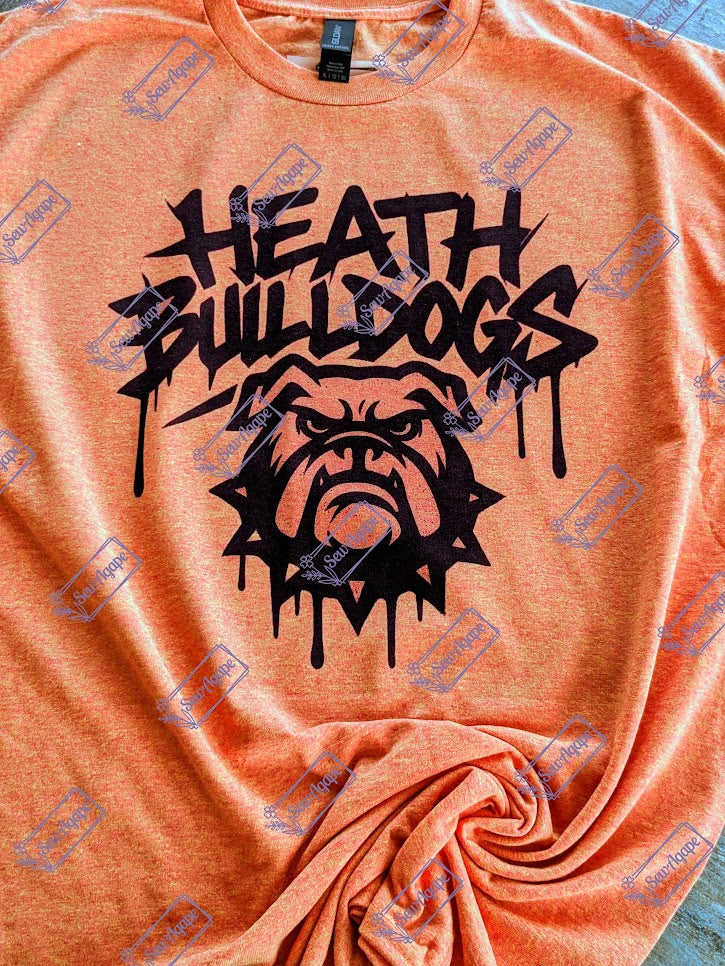 Bulldog Sharp Graffiti