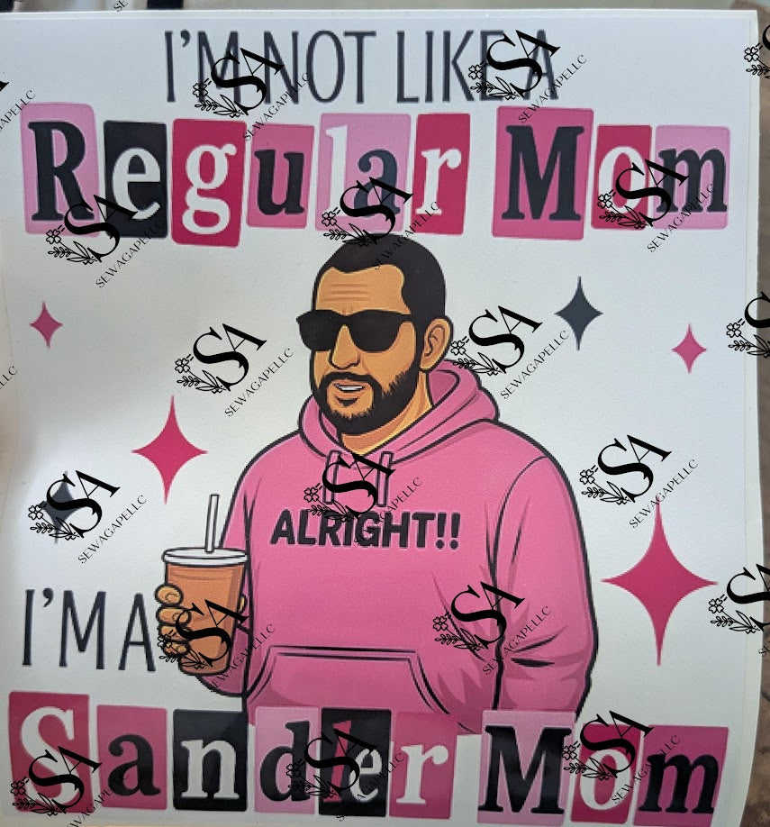 Sandler Mom Decal