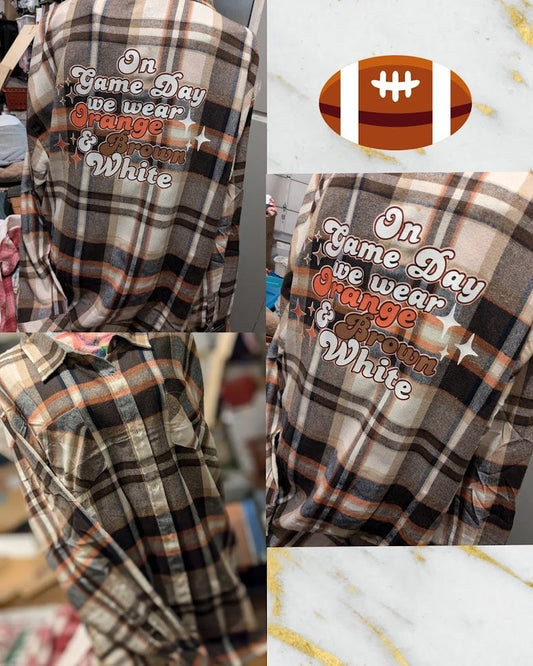BLACK FRIDAY FOOTBALL FLANNEL