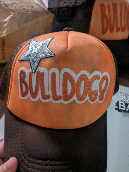 BLACK FRIDAY ORANGE TRUCKER HAT