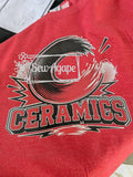 Pop art ceramics