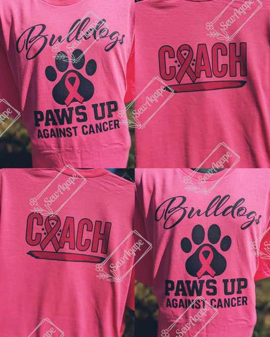 Paws up against cancer