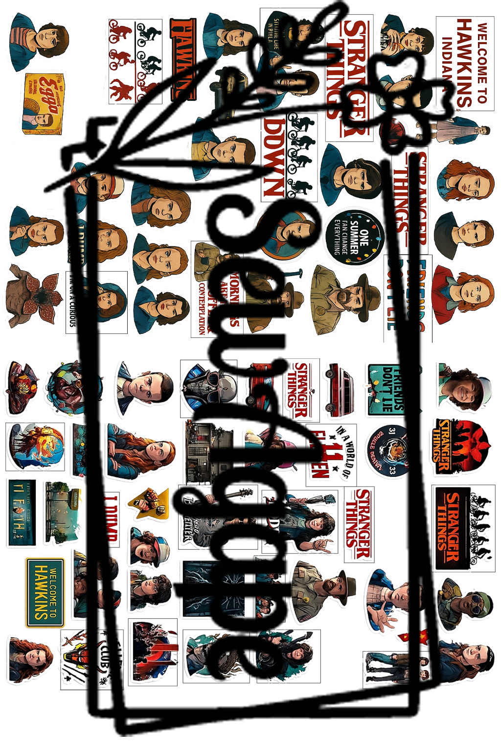 Stranger Things Sticker Packs
