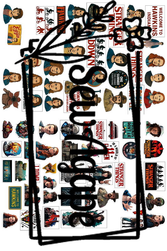 Stranger Things Sticker Packs
